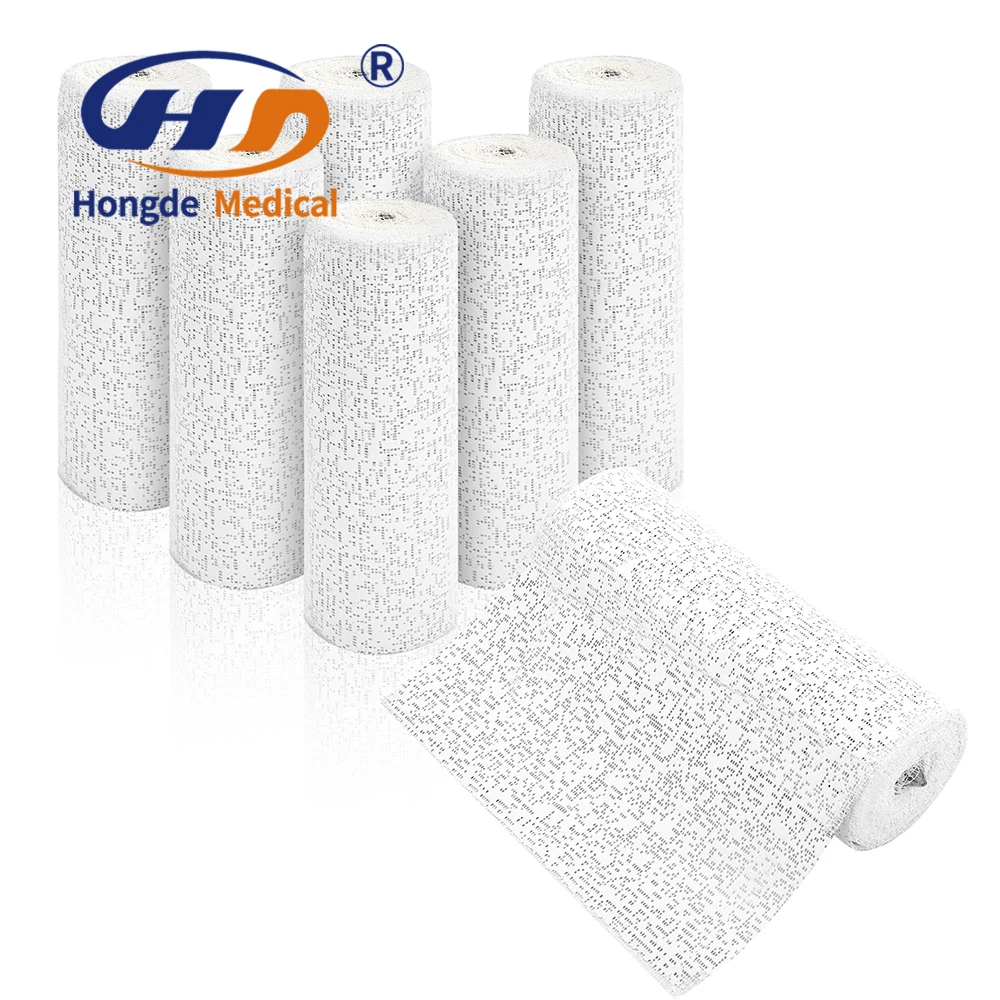 Pop Bandage CE ISO APPROVED Medical Cast First Aid Plasters Of Paris Gypsum POP Bandage Rolls Plaster Bandage