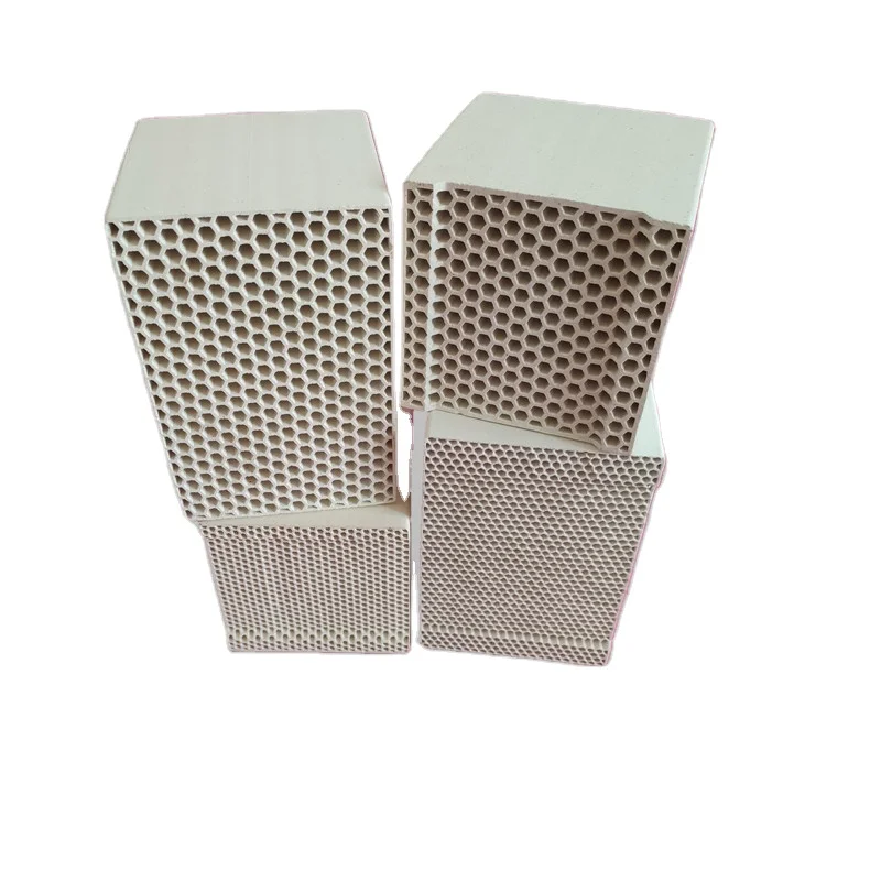 Industrial Cordierite / Mullite Honeycomb Ceramic Monolith Catalyst Support