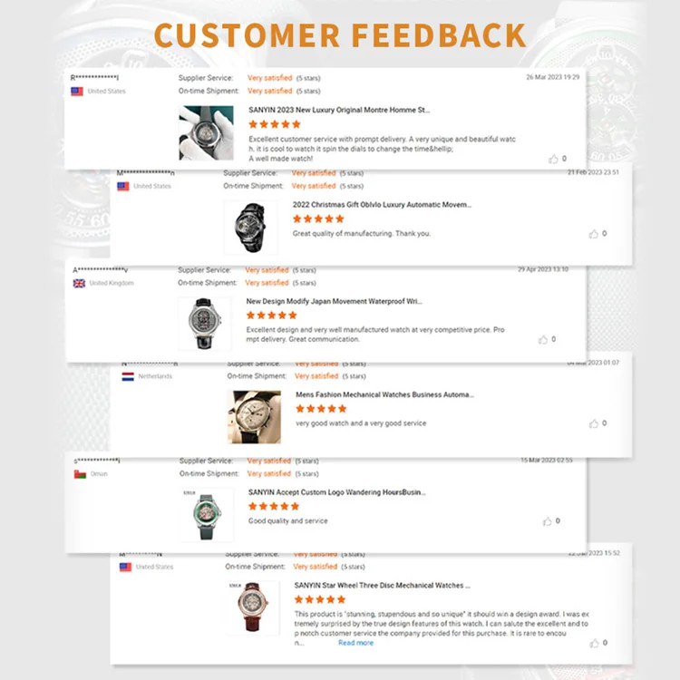 Custom Brand Gold Plated Dragon Watches 42mm With Leather Strap Black High Grade Automatic Winding Mechanical Wrist Watch