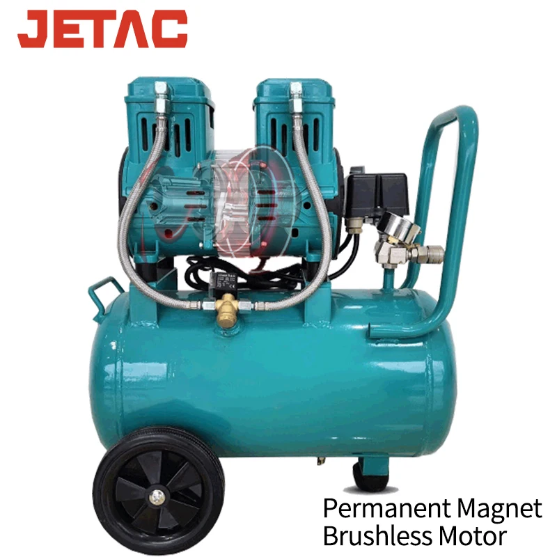 High Efficiency Multi-functional Permanent Magnet Brush-less  Air Compress Electric 30L Tank