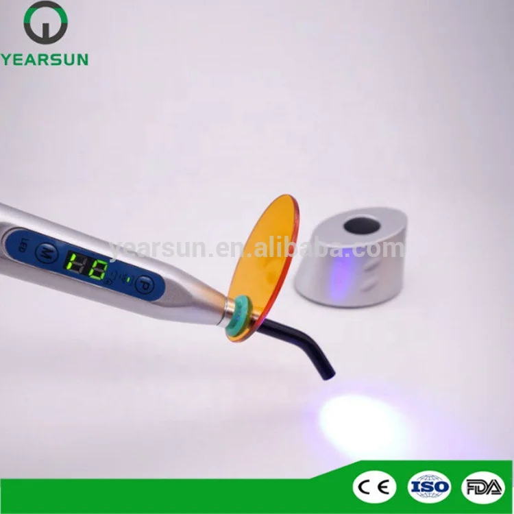 Powerful /big power LED curing light/LED dental curing lamp Silvery AS plug