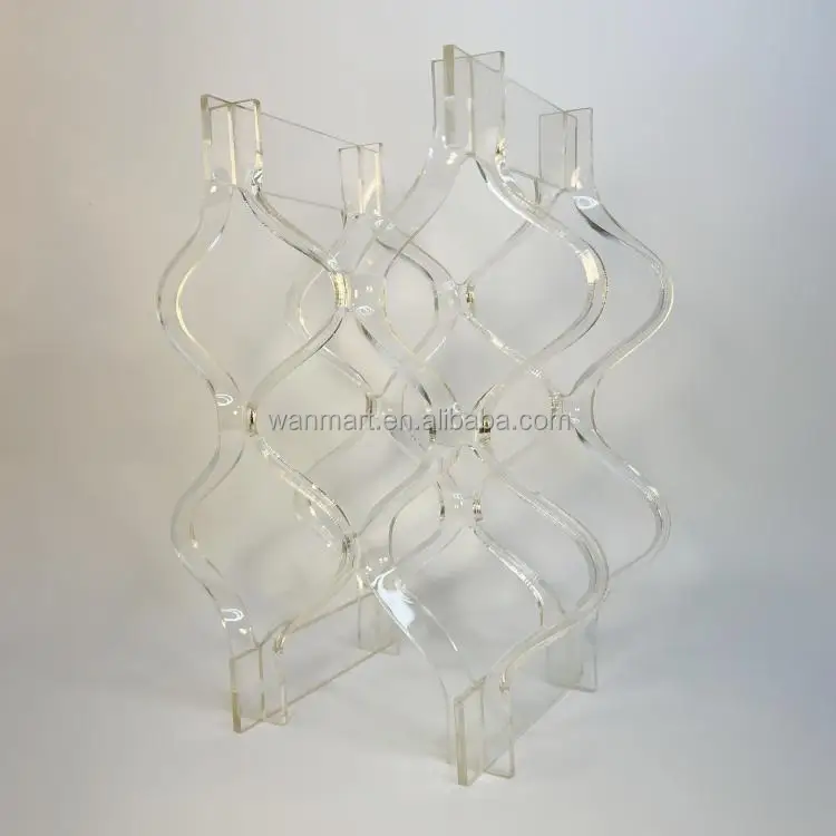 Lucite Wine Rack Wholesale Clear Acrylic Wine Bottle Display