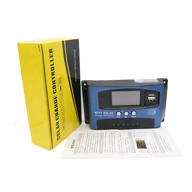LCD Display MPPT Solar Charge Controller 12V/ 24V Solar Charge Controller Intelligent Regulator