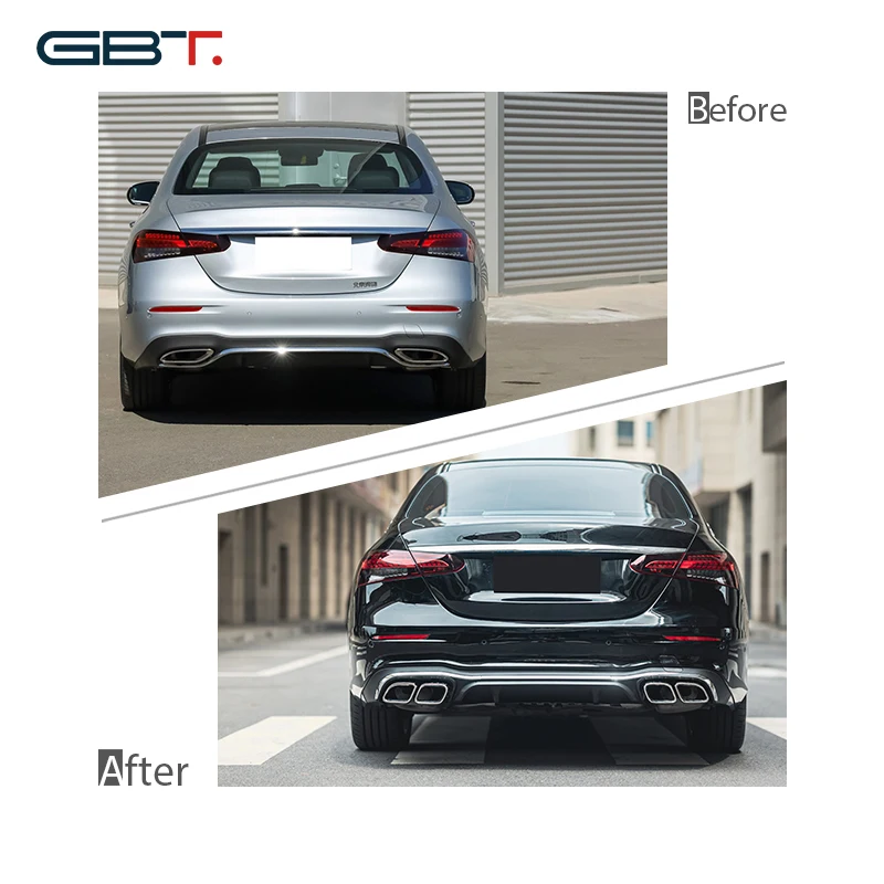 GBT - Fast Shipping car tuning parts mercedes w213 amg style facelift for mercedes e class w213 e63 body kits