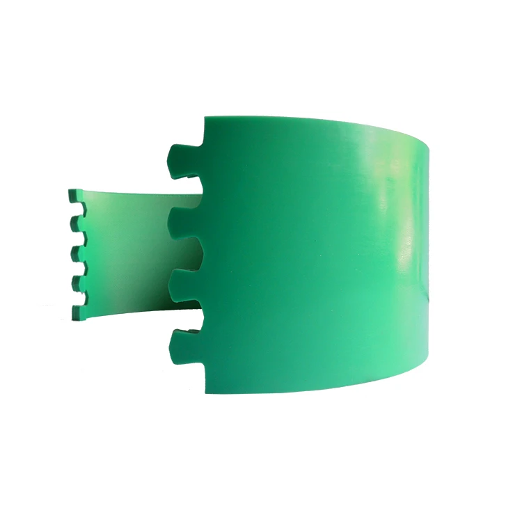 Corrugated carton printing machine spare parts PU Polyurethane die cutting anvil cover