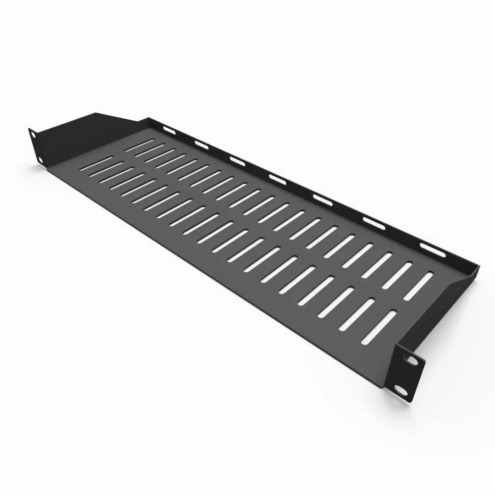 Wholesale High Quality Best selling 1U 19inch Server Rack Mount Shelf for 19 Network Cabinet or Equipment Rack