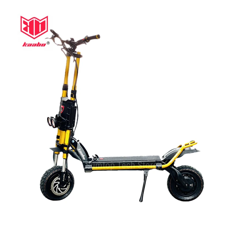 EU Stock Kaabo Wolf King GTR Smart Electric Scooter 2000W*2 Dual Motor 72V 35Ah Removable Battery 180km Range KickScooter