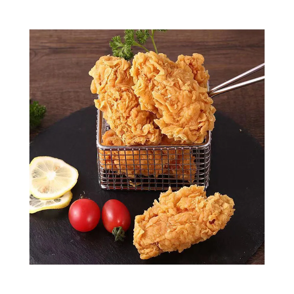 Прямая продажа, 1 кг, Белый Удобный пакет, жареная курица, порошок покрытия для еды