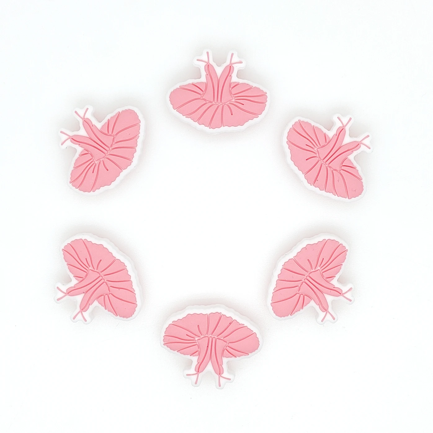 New Design Tutu Black Ballet Shoes Silicone Focal Beads Teething Toy Bracelet Keychain Making Ballet Dancing Silicone Bead