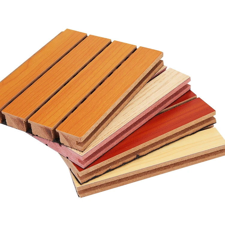 Waterproof high quality acoustic sound board Timber panel and acoustic slat wall panel for confrence room