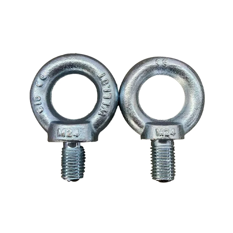 Din580 Rigging Hardware Rings Nut Galvanized Steel Anchor Eye Bolt