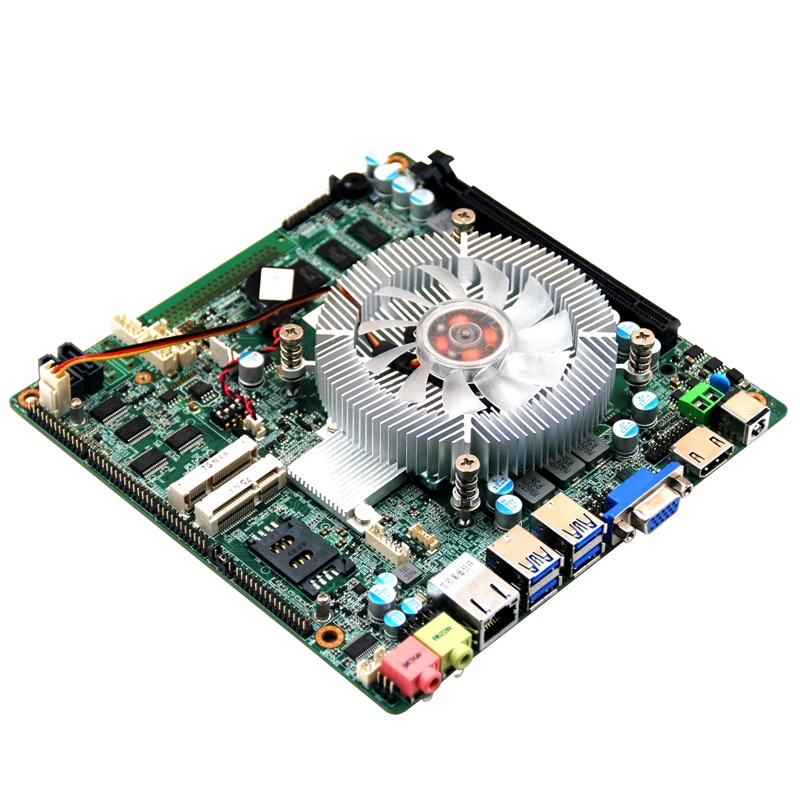  Материнские платы LGA1150 mini itx 4th i7 Промышленная материнская плата 4 Гб ddr3 8