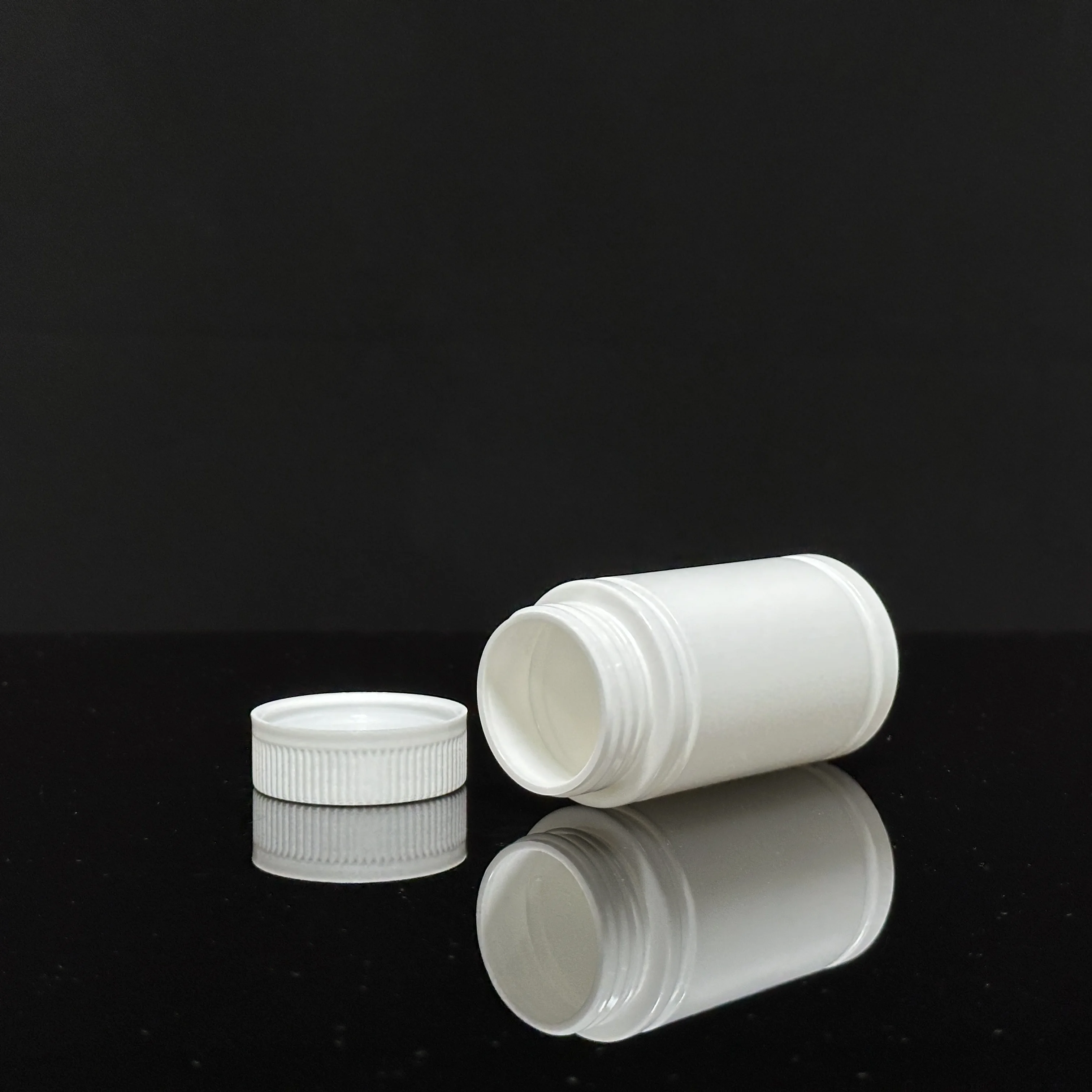 30ml Cylindrical Safety Cap Sealed Bottle Empty Tablet Container for Food Drug Packaging Solid Vitamin Capsule Container