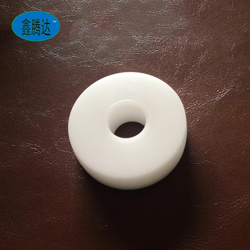 Customized Plastic POM HDPE CNC Milling Parts  Plastic  Machinery Parts CNC Pulley