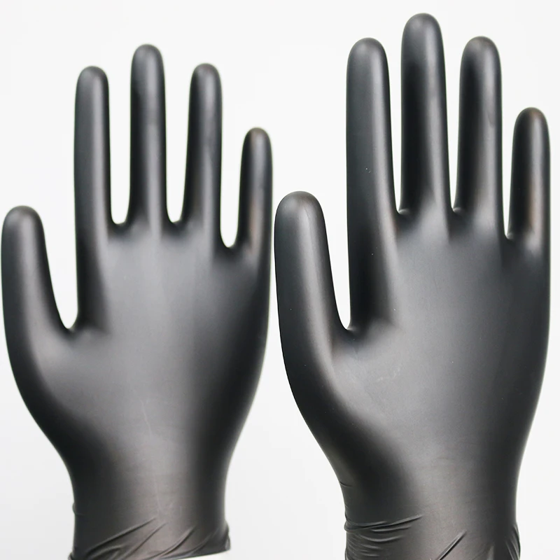 Disposable vinyl nitrile blend Househand gloves