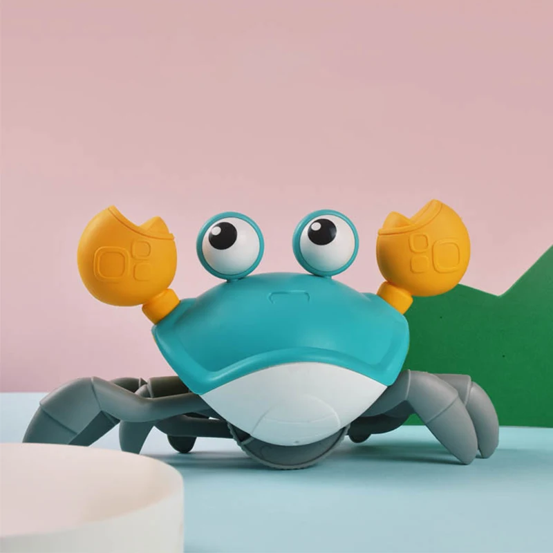 Игрушки-крабы животные детский краб Тянущая игрушка с пляжа заводная тяга для ползания игры в воду игрушки душа