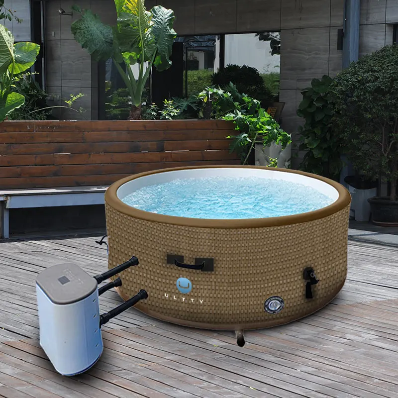 ULTTY High Quality Inflatable Hot Tub Foldable Bathtub Adult Bath Universal Pool Spa