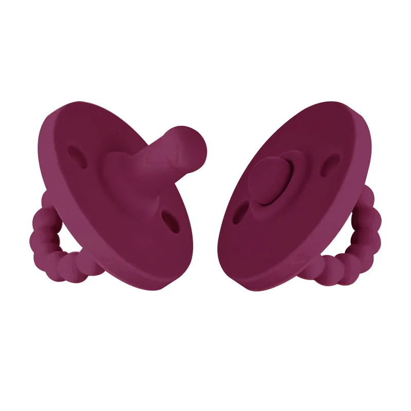 Wholesale Eco-friendly Pacifier Bpa Free Safety Non-toxic Soft Food Grade Silicone Baby Pacifier
