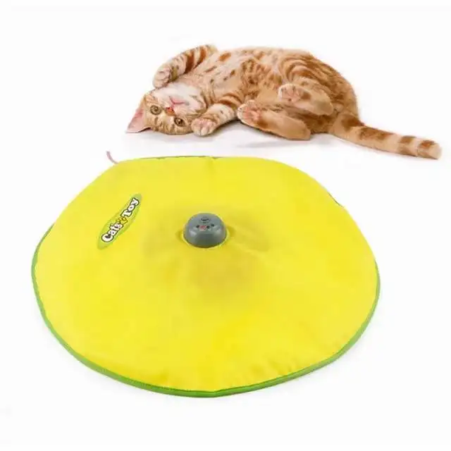 Tamagotchi motorized wand automatically  trained cat toy Interactive Pet Toys