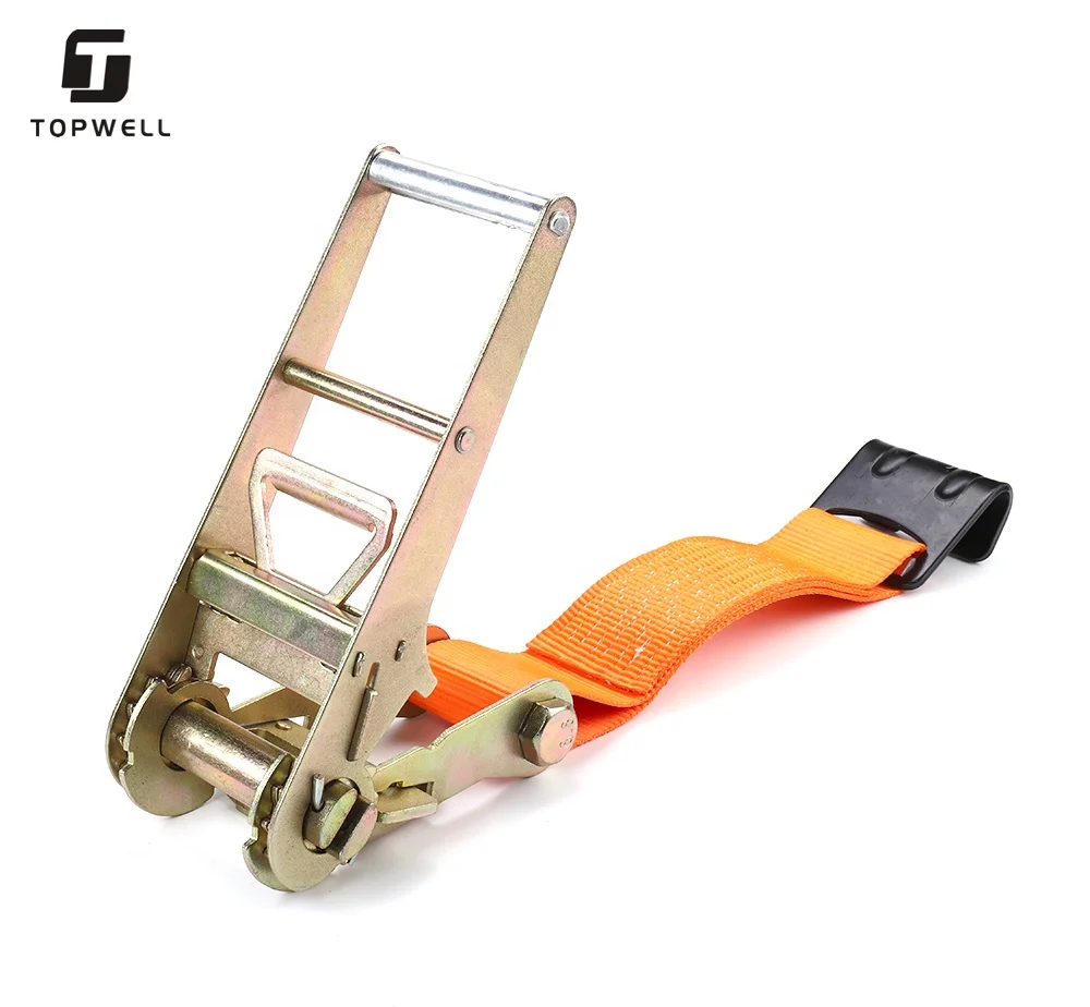 4 Inch 100mm Cheap Auto Car Tow Rope Heavy Duty Truck Ratchet Straps Winch Strap