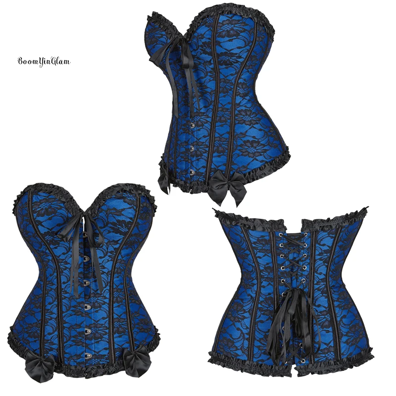 Sexy Corset figure slim down ovebust Bustier accentuate Bust And Hips Gothic Gorset Private Label
