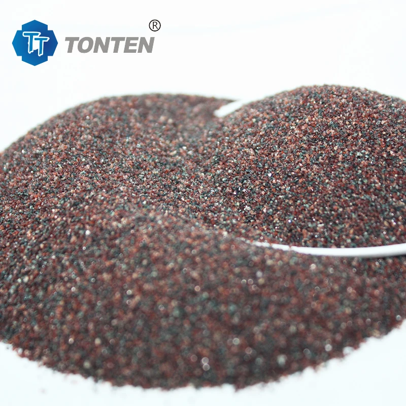 Abrasives Manufacturing Natural Garnet Sandblast Media 100 mesh for Waterjet cutting machine