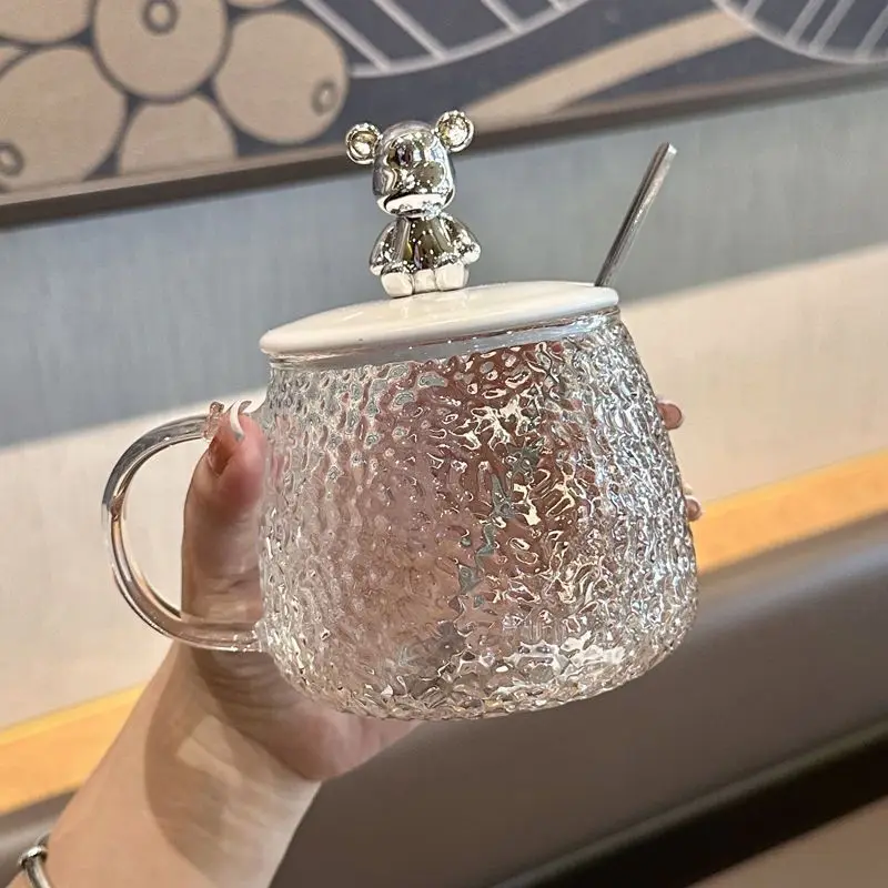 Высококачественная кружка с крышкой и ложкой