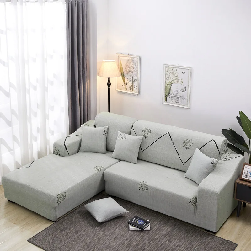 
YRYIE Factory Price Slipcover Fabric Elastic Stretch Cover For Sofa Corner 