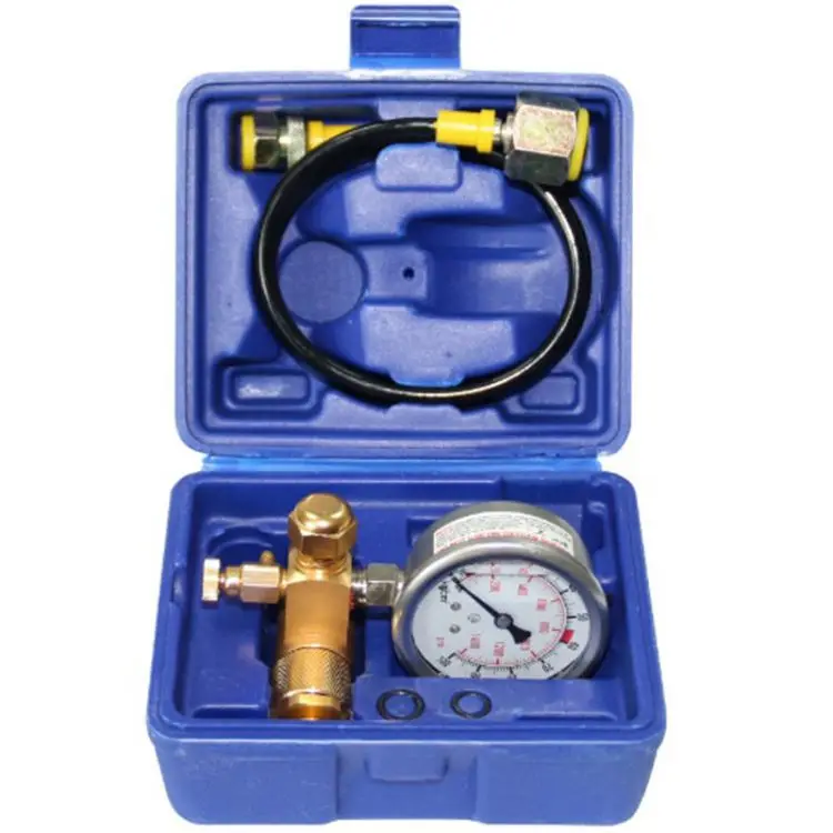 Excavator breaker hydraulic hammer nitrogen charging kit