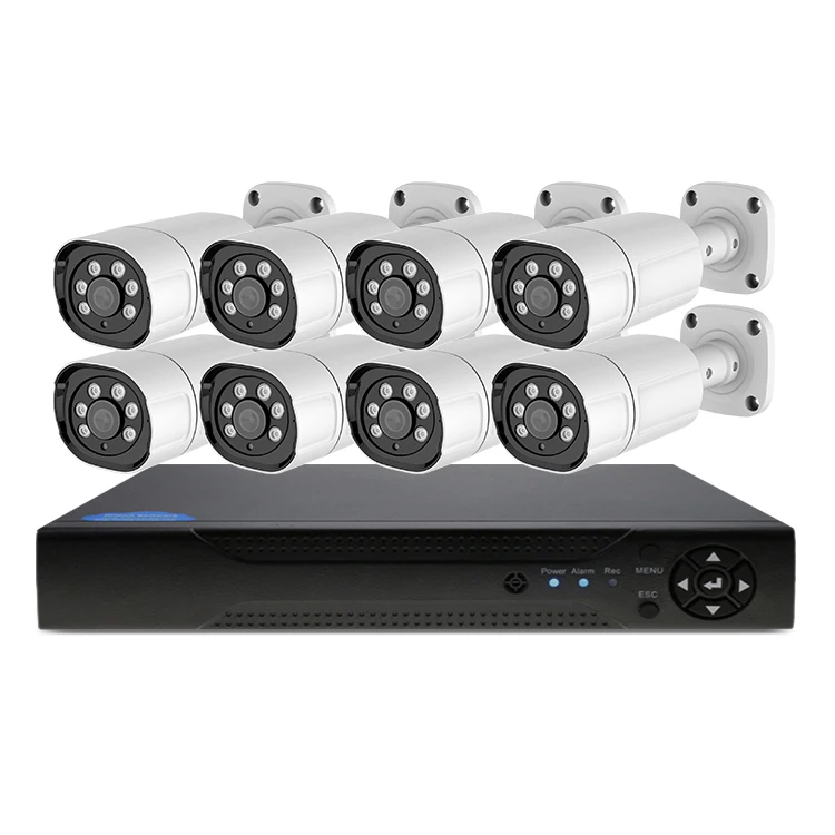MIYEYUN H.265 5MP Outdoor AHD Video Kit 5MP Security CCTV Camera Set System 8CH AHD DVR Kit System