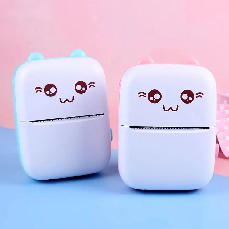 YEAH Children Gift Photo Picture Label Sticker Printer Wireless Blue Tooth Portable MINI Thermal Pocket Printer