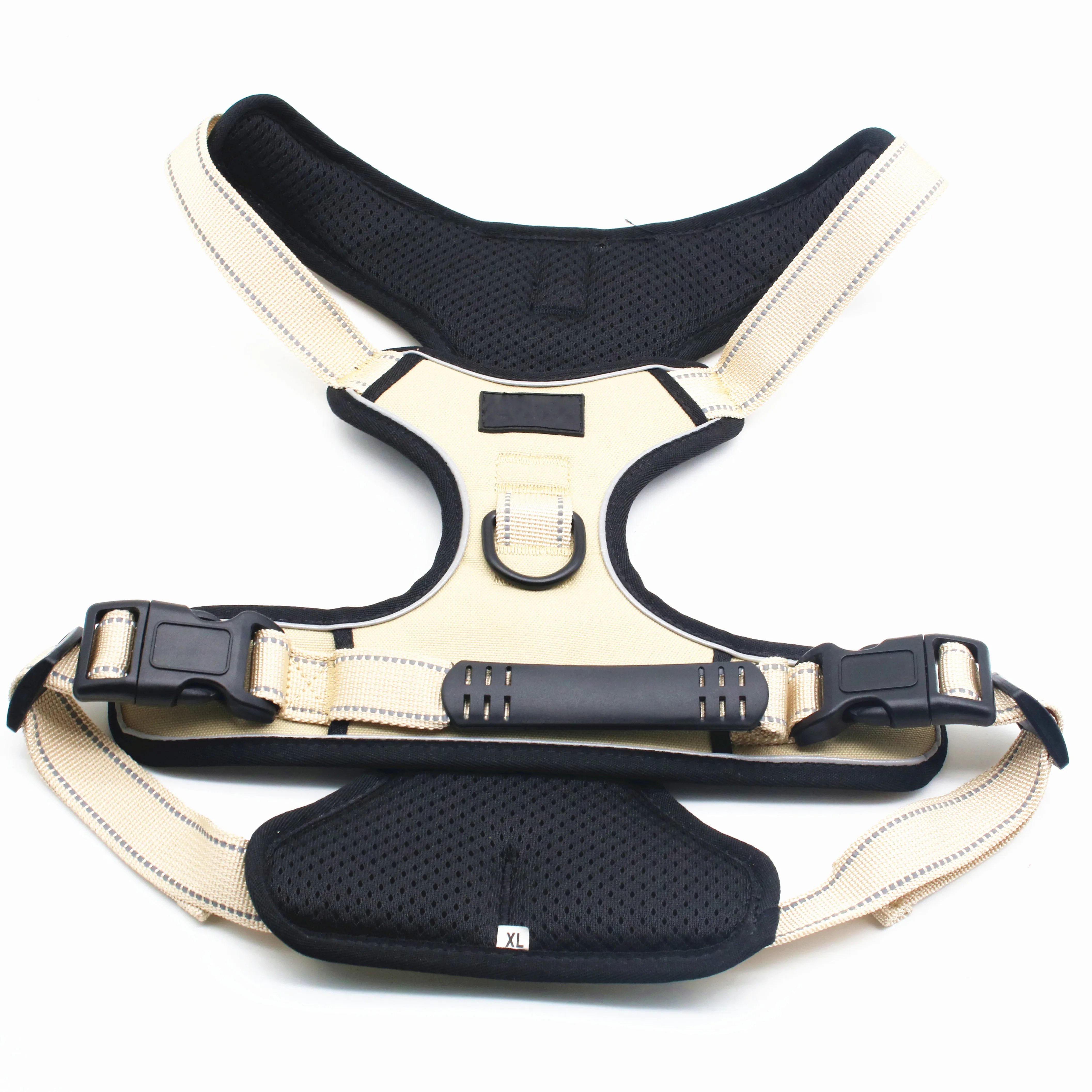 Manufacturers Direct Design Mesh Breathable Reflective Design Adjustable Chest Strap Explosion Proof Vest Nylon Dog Harness