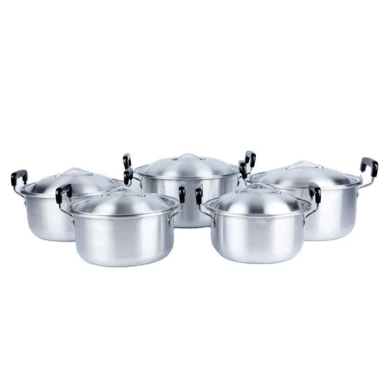 Classic 5pcs set Cooking Pot Home Use Set Kitchen Cookware