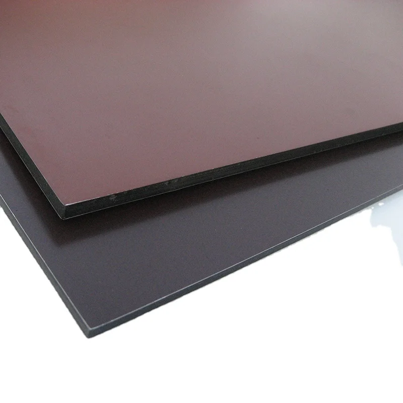 Hot selling fashion exterior wall cladding acp panel anodized the standard size alucobond aluminum composite panel