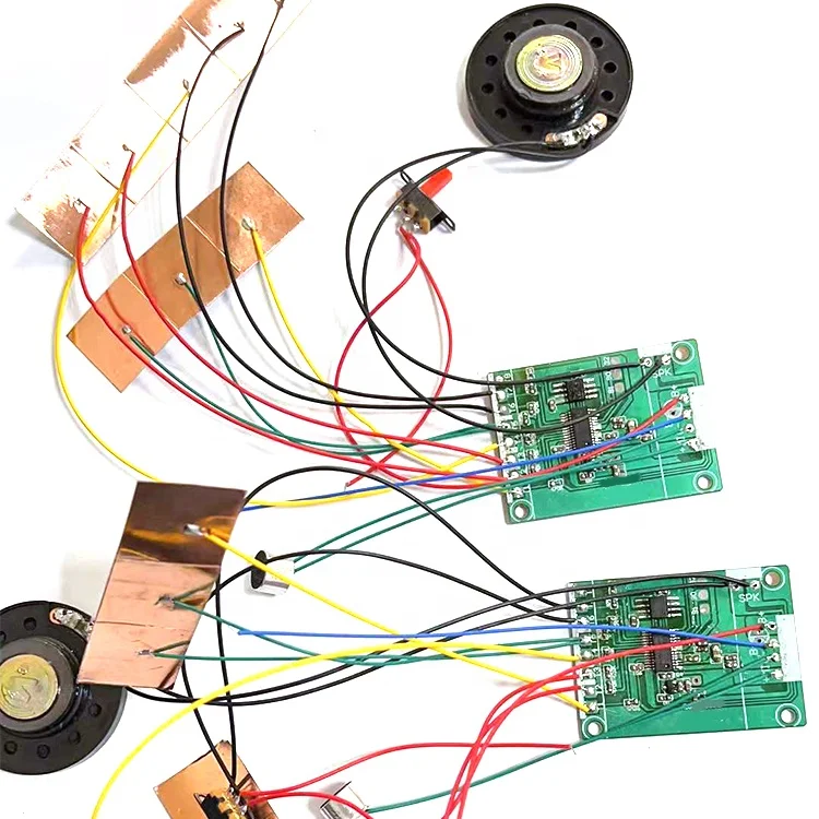 Cartoon Talking Electronic Toy Music PCBA Assembly Touch Sensor Cat Smart Robot PCB Dialogue Sound Chip Interactive