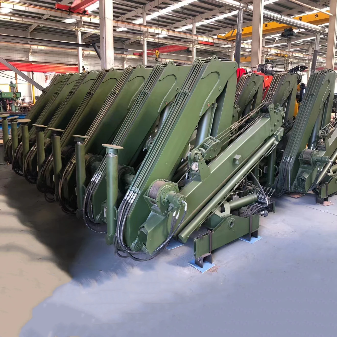 Factory Price 3.2T Loader For Energy Mining Small Hydraulic Knuckle Arm Loader Hinge Arm Manipulator Truck Crane
