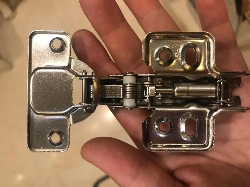 Mirror cabinet door hinge furniture fitting folding table mechanism 35mm cup Hydraulic hinge