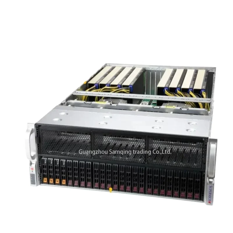 Supermicro as-4125GS-Tnrt 4u Rack Server AMD Epyc 9354 CPU GPU Server