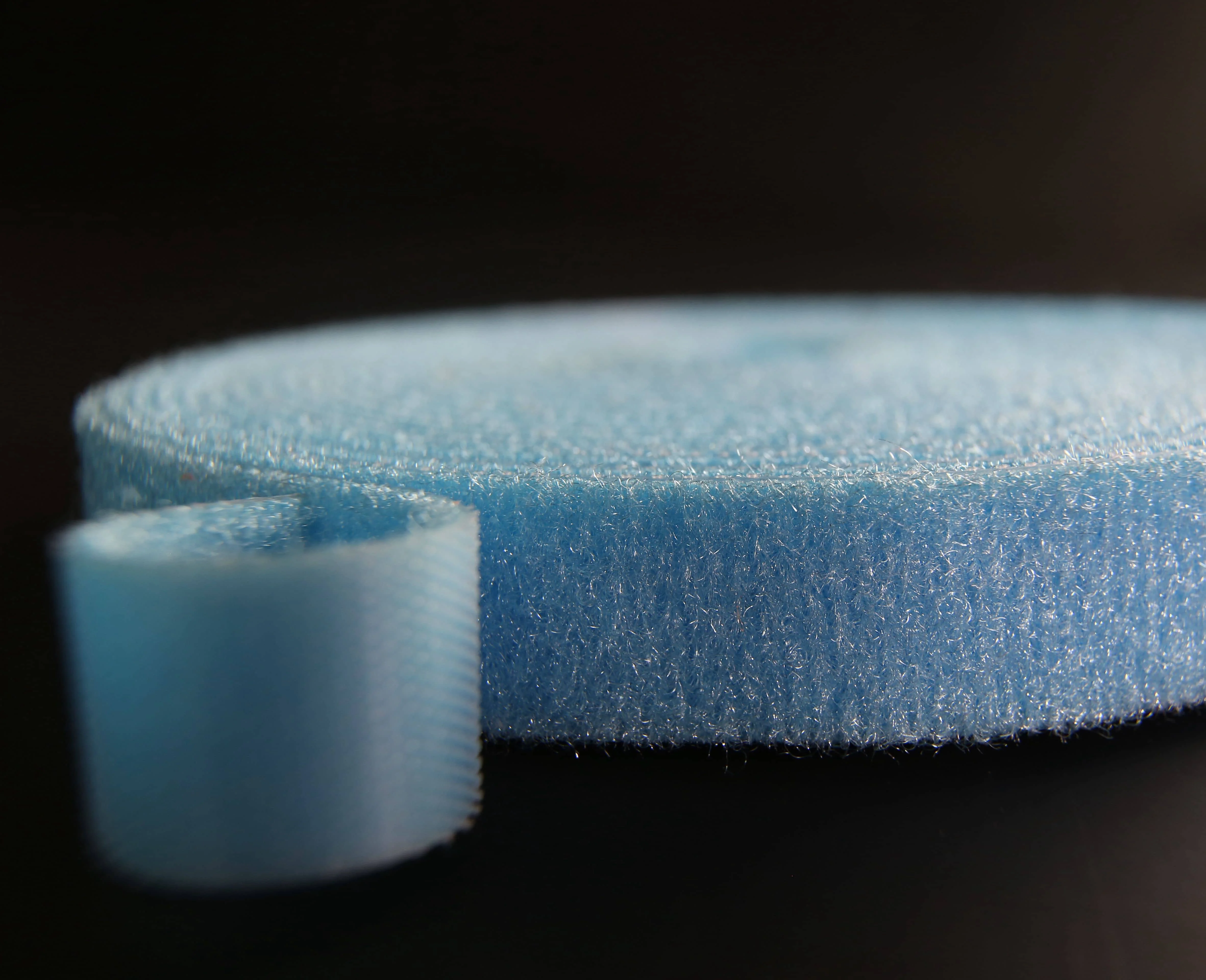 Wholesale polyester Hot Fashion Pallet Strapping Belt Custom width glitch Nylon Quiet Colorful Mix hook and loop back to back