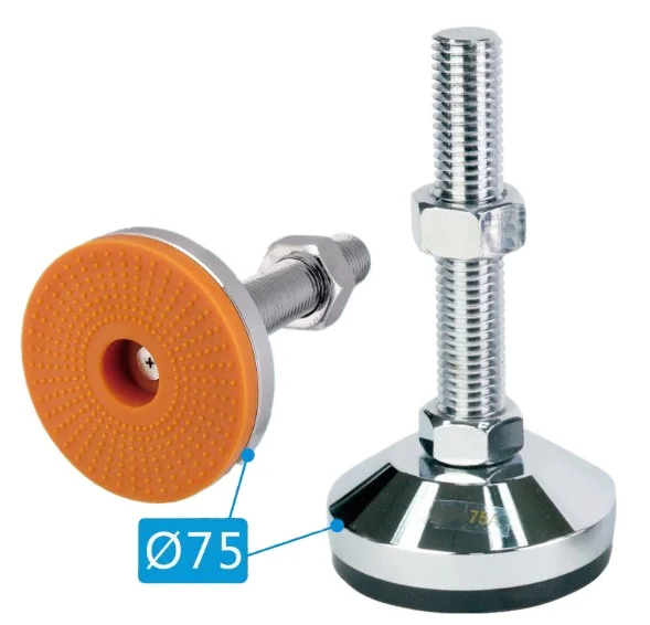Heavy-duty Leveling Foot Jig Feet Chrome Plating