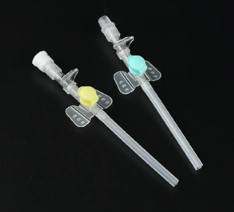 Veterinary IV Catheters 20G I.V.Cannula with Wings Injection Port Sterile Infu Vein Pet Animal