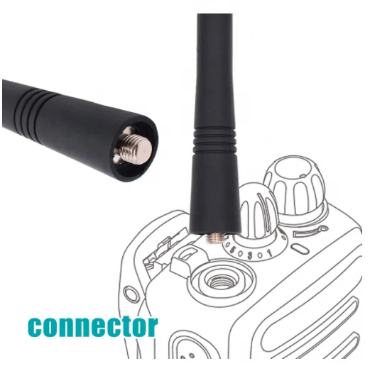 Радиостанция Trbow VHF, короткая антенна для Motorola CP200 GP328 GP329 GP380 HT750 ep450