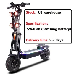 120km/h fast electric scooter 13 inch off-road tires 72v 8000w 45A E scooter adult two wheel foldable electric scooter