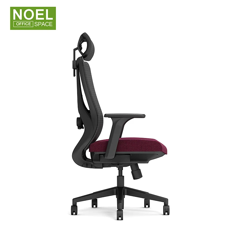 Best selling highback nylon swivel office ergonomic mesh chair executive