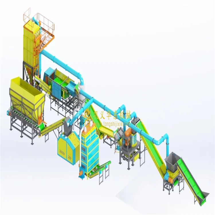 Urban garbage separator Municipal waste recycling machine Household garbage sorting line