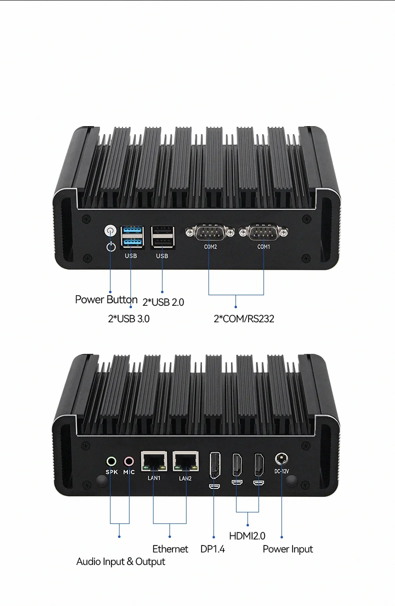 13th Gen Mini PC Intel Core I7 13620H 12650H CPU Gaming Mini PC 12450H DDR4 SSD USB4.0 Wifi 6.0 BT5.2 Mini PC for Win11 Pro
