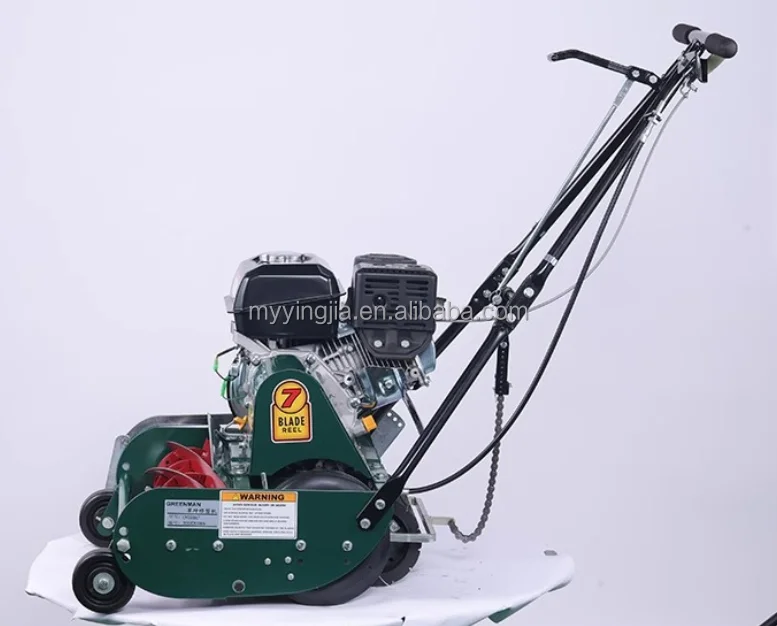 Gasoline 20inch Reel Mower Heavy Duty Lawn Trimmer Cylinder Mower