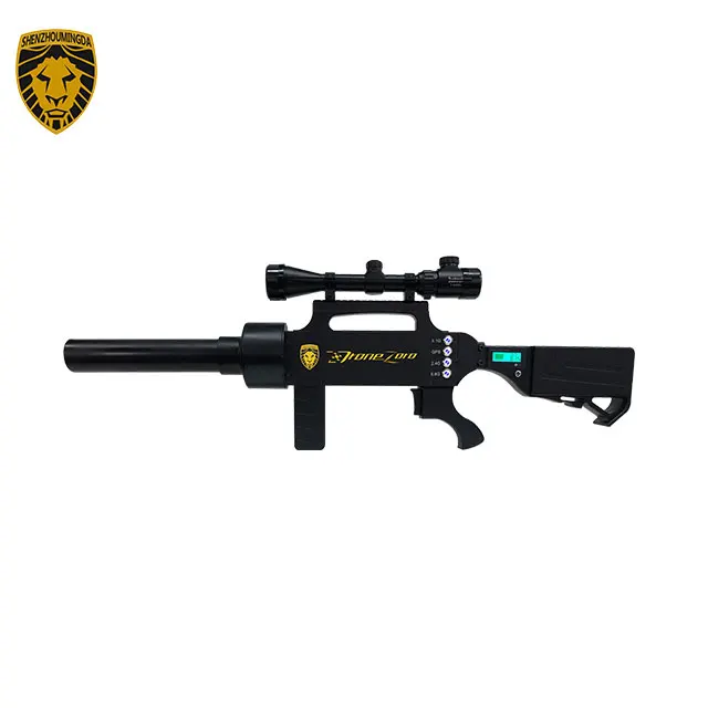 Low altitude defense drone strike gun