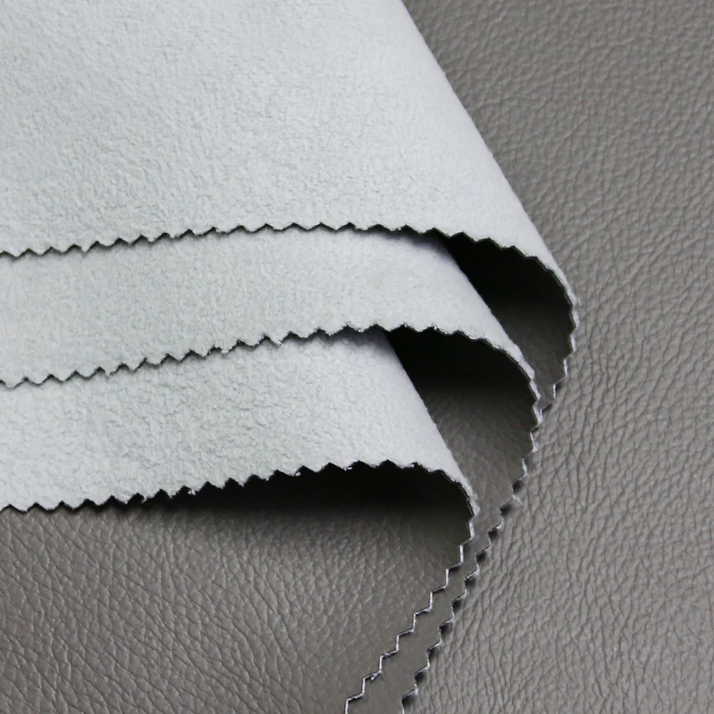 high quality new design Abrasion-Resistant soft  pu rexine leather fabric for sofas