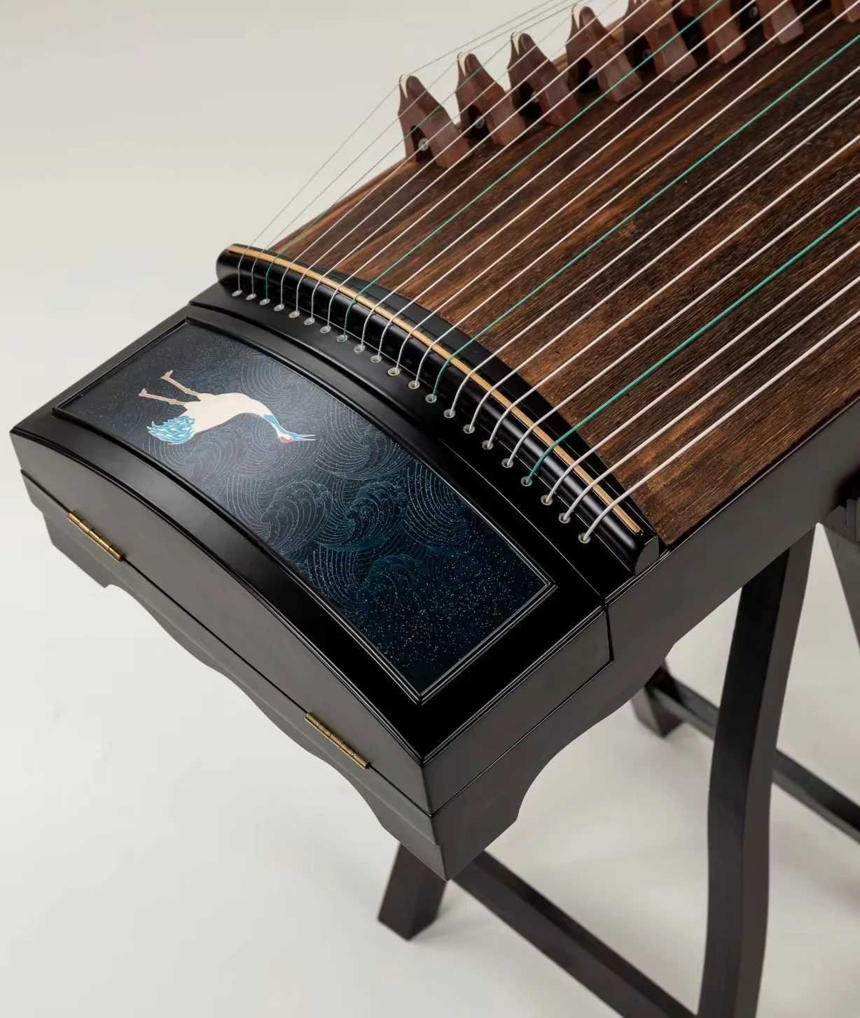 Traditional Guzheng Chinese Guzheng 21 Strings Zither Musical Instruments Chinese Zither